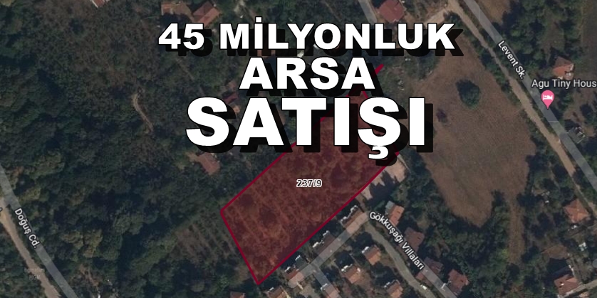 45 Milyon TL KARTEPE DERBENT-ARSLANBEY-SARIMEŞE Satılık Arsa