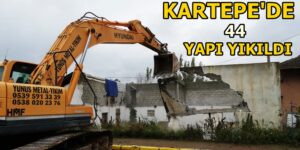 Kartepe’de Metruk Ve Orta Hasarlı Bina Temizliği