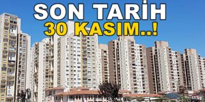 SON TARİH 30 KASIM “Verginizi ödeyin”