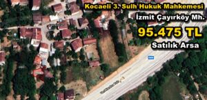 İZMİT ÇAYIRKÖY MAHALLESİ SATILIK ARSA