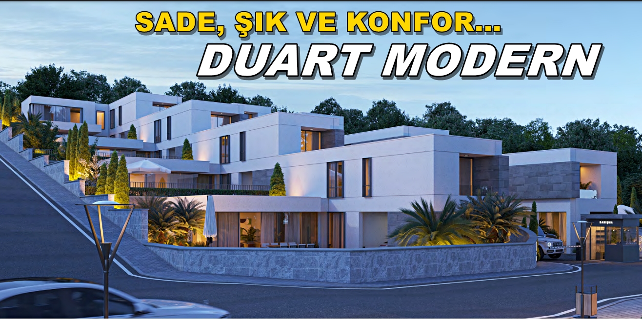 SADE, ŞIK VE KONFOR… DUART MODERN