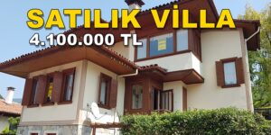Bahçecik Beykoz Villaları Deniz Manzaralı Müstakil Satılık Villa