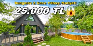 Sapanca’da Bungalov Evlerin Fiyatları Yeni Yılda UÇTU..!