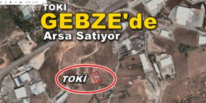 TOKİ Gebze Balçık Satılık Arsa 1.253,08 m² Depolama Alanı