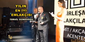 “KOCAELİ SAKARYA ENLERİ ÖDÜL TÖRENİNDE” İSMAİL GÜNDOĞDU ÖDÜL ALDI