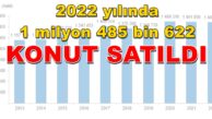2022 YILLI KONUT SATIŞLARI BELLİ OLDU