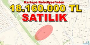 18.160.000 TL Kartepe DERBENT Satılık Arsa Kartepe Belediye