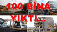 Kocaeli’de 100 bina yıkıldı