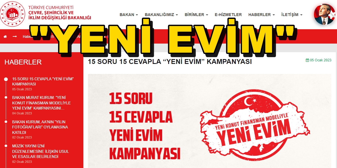 “Yeni Evim” kampanyasının merak edilenler