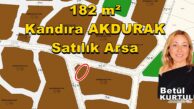 182 m² Kandıra AKDURAK Satılık Arsa Akdurak Köyü Satılık
