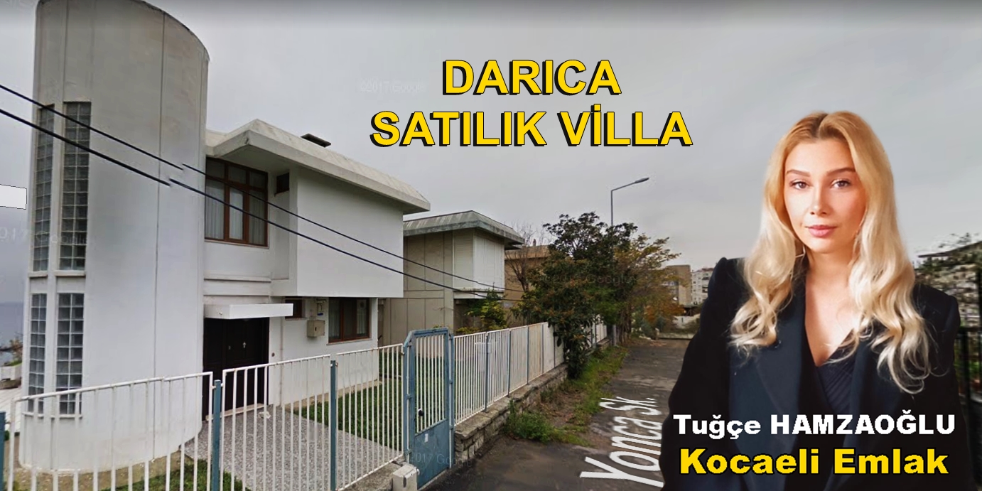 Darıca BAYRAMOĞLU Cem Bey Villaları Satılık Villa Deniz Manzaralı