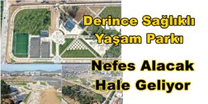 Derince Sağlıklı Yaşam Parkı Nefes Alacak Hale Geliyor