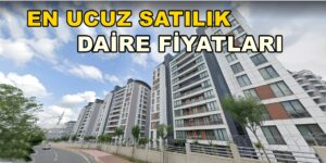 SATILIK DAİRE FİYATLARI