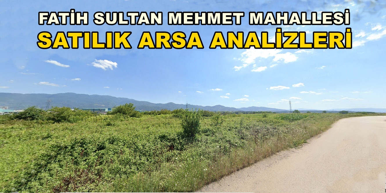 KARTEPE FATİH SULTAN MEHMET MAHALLESİ SATILIK ARSALAR