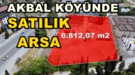 Kandıra AKBAL Satılık Arsa Tarla Akbal Köyü