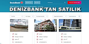 DenizBank Satılık Gayrimenkuller Daireler Evler Satışları İçin…