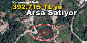 392.715 TL’ye Karamürsel Pazarköy Satılık  745,80 m2 Arsa