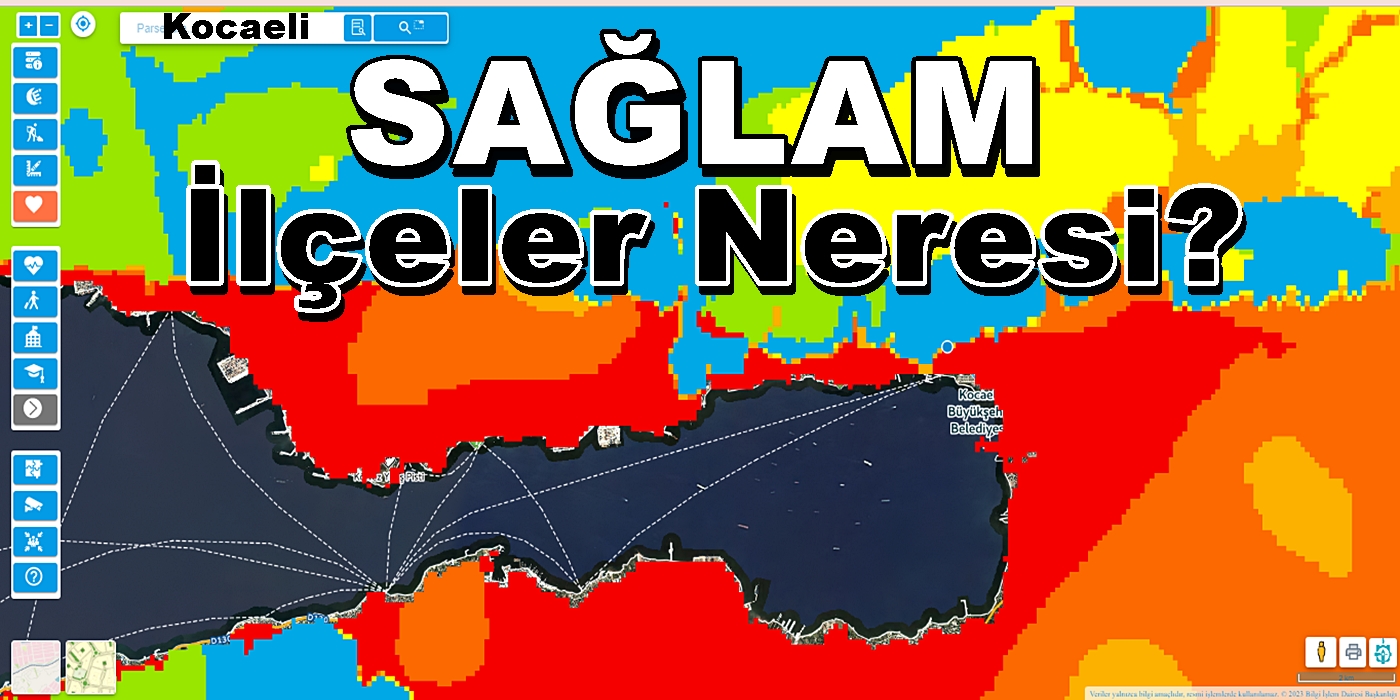 Kocaeli Zemini Sağlam İlçeleri Neresi? Kocaeli Deprem Zemin Haritası