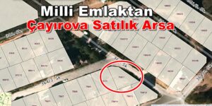 1.461.000 TL Milli Emlaktan Kocaeli Çayırova Satılık Arsa