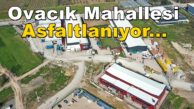 Başiskele Ovacık Mahallesi Ali İslam Caddesi Asfaltlanıyor