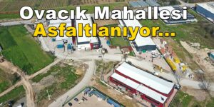 Başiskele Ovacık Mahallesi Ali İslam Caddesi Asfaltlanıyor