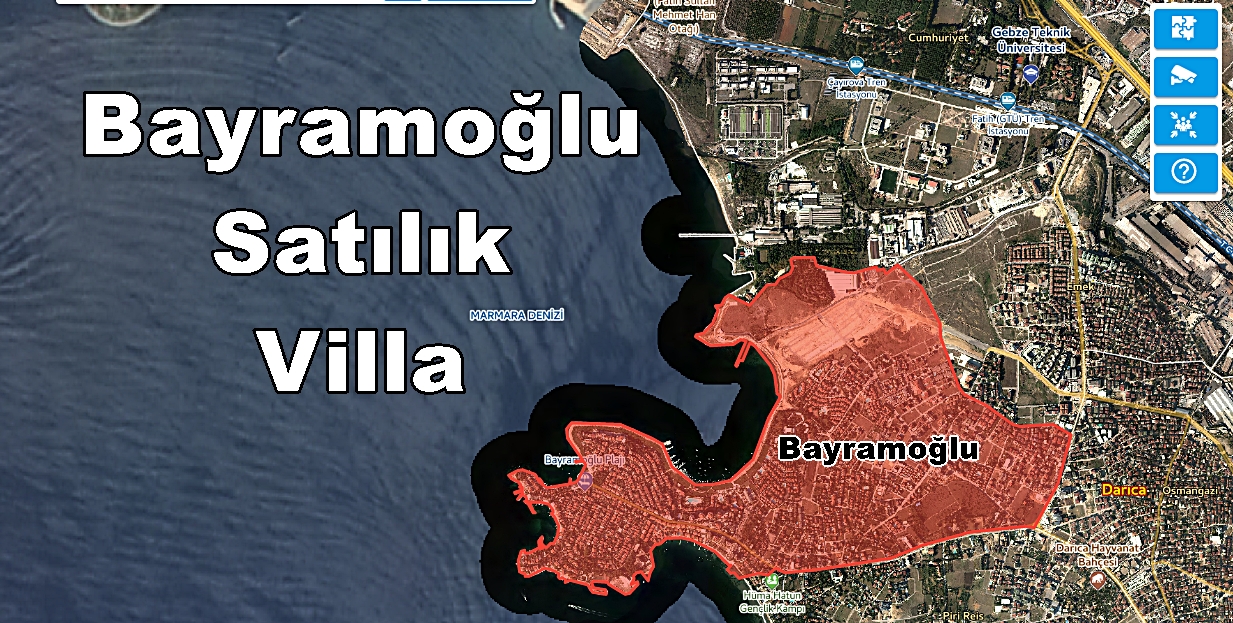 Darıca Bayramoğlu IŞIK VİLLALARI SATILIK VİLLA 3+1 300 m2