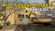 Darıca Abdi İpekçi Mahallesi, Aile Sağlığı Merkezi Yıkıldı