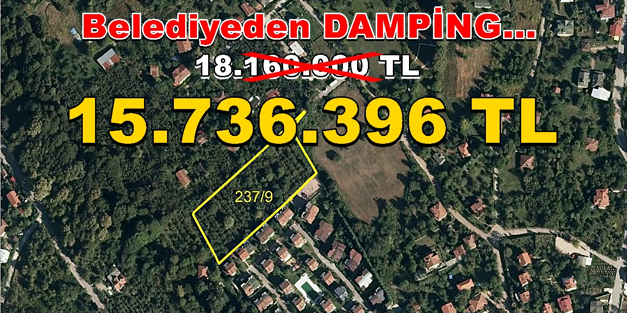 Kartepe Derbent Satılık Arsada “DAMPİNG”