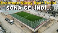 Körfez Esentepe-Kuzey Spor Tesisi´nde Sona Gelindi