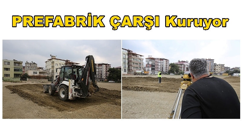 Kocaeli Büyükşehir 7 Farklı Noktada PREFABRİK ÇARŞI Kuruyor