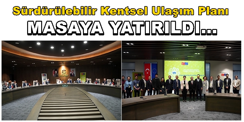 Kocaeli Sürdürülebilir Kentsel Ulaşım Planı SKUP  Masaya Yatırıldı