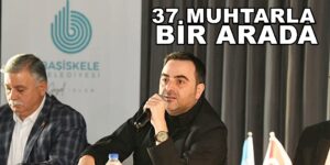 Başkan Yasin Özlü Başiskeleli Muhtarlarla Bir Araya Geldi