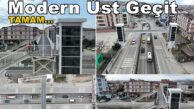 Darıca Okul Yolu Caddesi Modern Üst Geçit Tamam