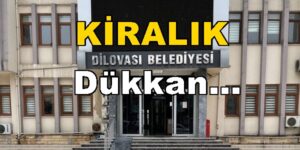 Dilovası Kiralık Dükkan İşyeri Dilovası Belediyesi’nden