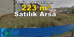 223 m² İzmit Cedit Mahallesi Satılık Arsa İzmit Belediyesi