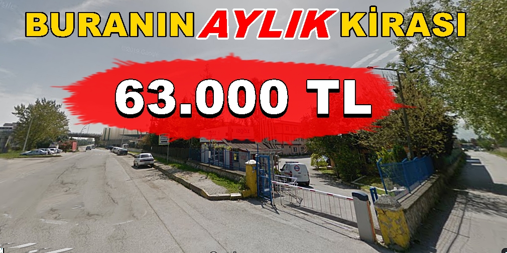 63.000 TL Kocaeli Büyükşehir BLD Buraya Aylık Kira İstiyor
