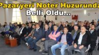 İzmit Tüysüzler Pazaryeri Noter Huzurunda Belli Oldu