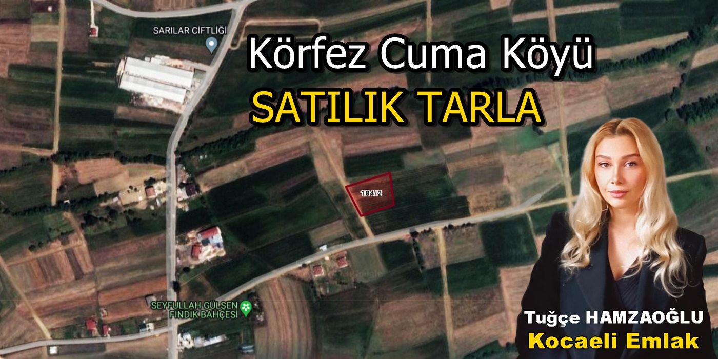 2.446 m² Körfez Cuma Köyü Satılık Arsa & Tarla Kocaeli Emlak