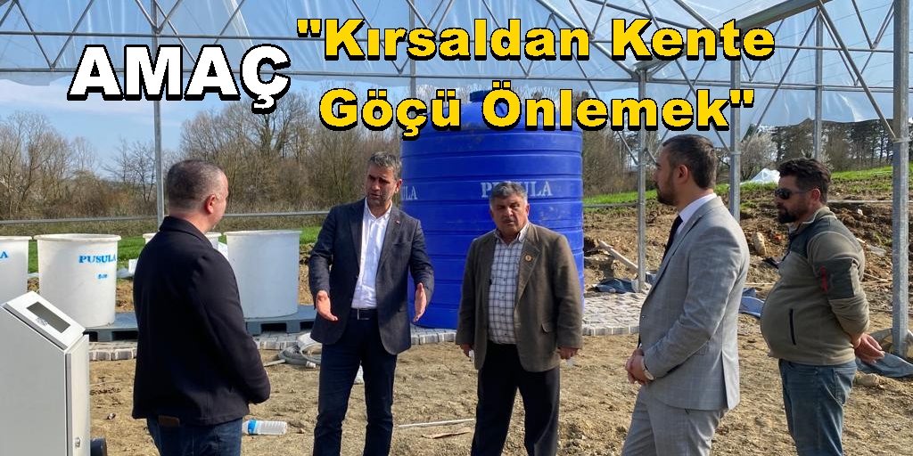 Kandıra Belediyesi’nin Amacı Kırsaldan Kente Göçü Önlemek