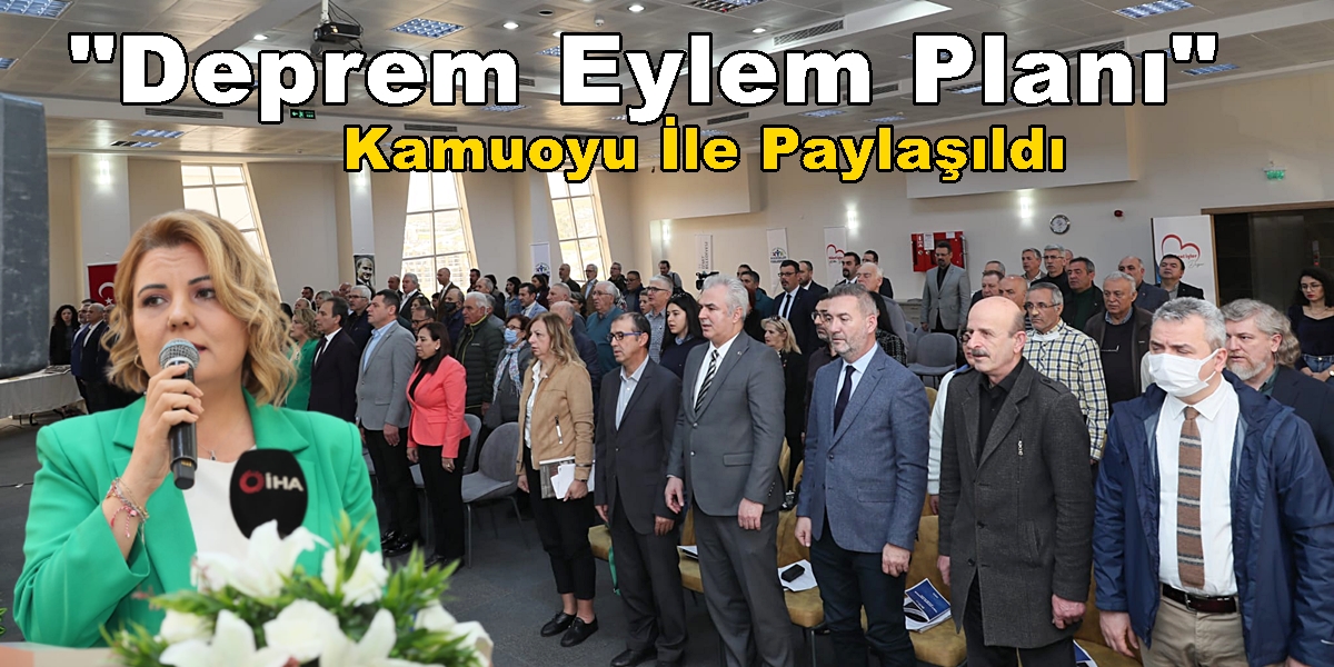 Kocaeli İzmit Deprem Eylem Planı Kamuoyu İle Paylaşıldı