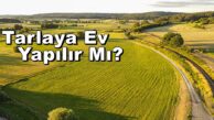 1-2 Dönüm Tarlaya Ev Yapılır Mı? Tarım Arazisine Yapılır Mı?