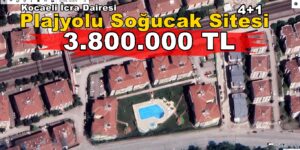 3.800.000 TL Plajyolu Soğucak Evleri Sitesi Satılık Daire Ev