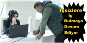 BAŞKİM, İlçede İkamet Eden İşsizlere İş Bulmaya Devam Etti