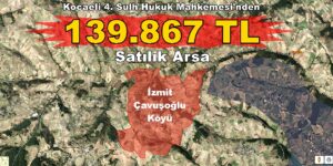 İzmit Çavuşoğlu Satılık Arsa Tarla 4 Adet Satılık Tarla Arsa