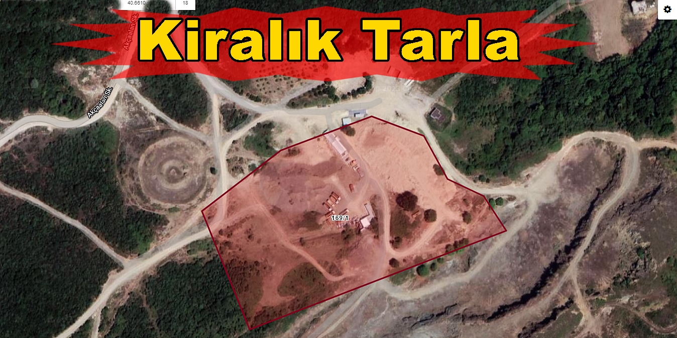 10.000 TL Karamürsel Dereköy Kiralık Arsa Tarla 29.592 m²