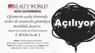 Realty World Nova Gayrimenkul Açılıyor Tel: 262 311 66 36