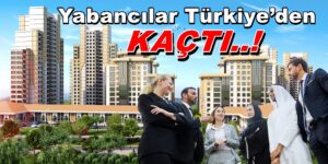 Yabancılar Türkiye’den Kaçmaya Devam Ediyor..! Düşüş % 60.3