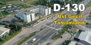 Başiskele D-130 Doğa Koleji Önü Üst Geçit Hizmete Açıldı