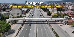 Derince 60 Evler Yaya Üstgeçidi Tamamlanma Aşamasına Geldi