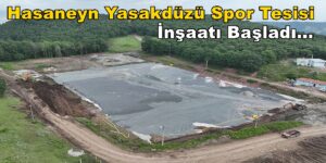 Gölcük Hasaneyn Yasakdüzü Spor Tesisi İnşaatı Başladı
